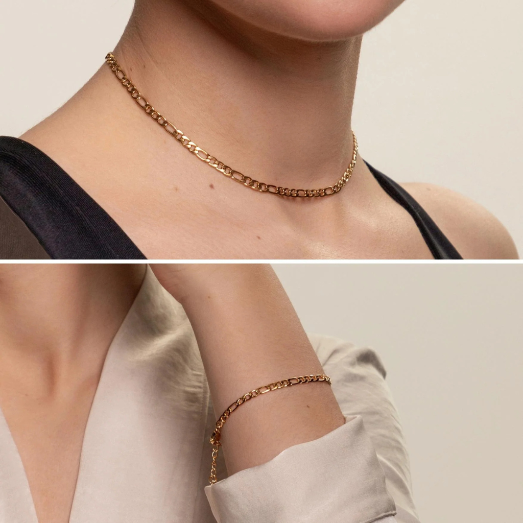 Figaro pack - Collar + Pulsera
