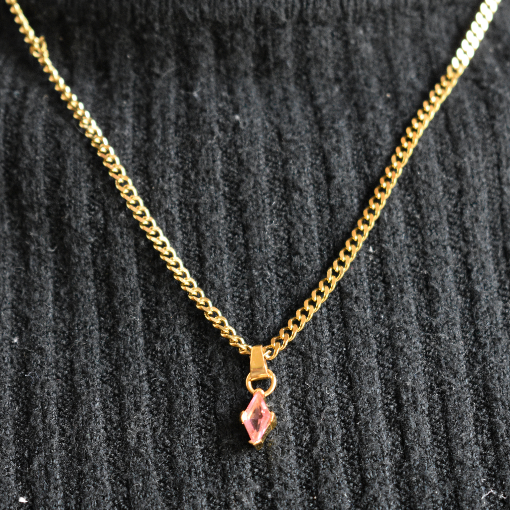 Marzo -  Set Cadena + Aros Pink II