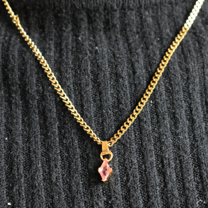 Marzo -  Set Cadena + Aros Pink II