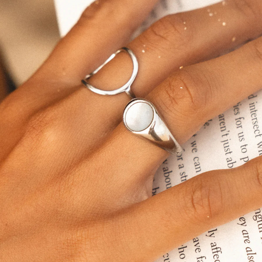 MADRE DE LAS PERLAS PLATEADO