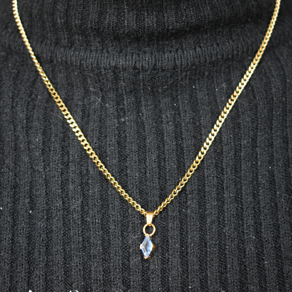 Febrero -  Set Cadena + Aros Azul Glaciar II