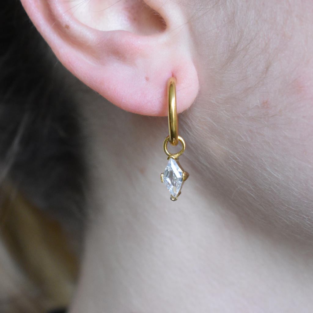 Abril - Set Cadena + Aros Diamante II