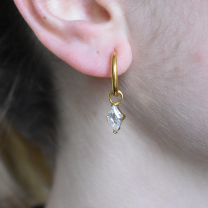 Abril - Set Cadena + Aros Diamante II
