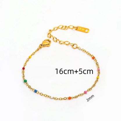 Dainty- Collar y pulsera